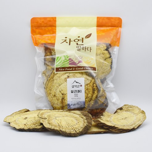 설약산 국내산 자연산 건조 갈근 칡 600g 강원도 사회적경제 마을기업, 1개