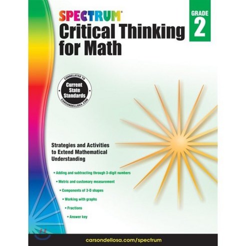 Spectrum Critical Thinking for Math Grade 2