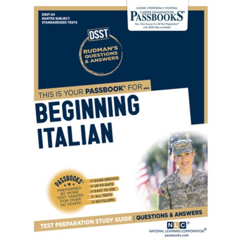 Beginning Italian Volume 54 Paperback, Passbooks, English, 9781731866547