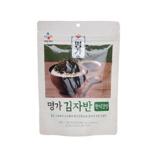 CJ명가 한식간장 김자반 50g, 1개