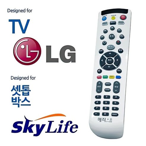 LGTV 스카이라이프 셋톱 통합 리모컨 만능 리모콘, 본상품선택, 본상품선택