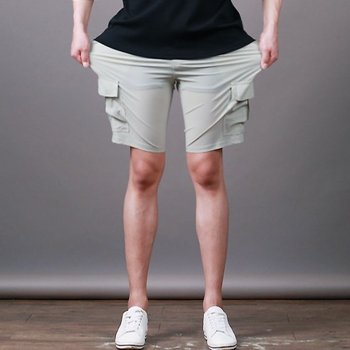 스댕클럽 남성용 치즈스판 포켓 아이스 반바지 SBJ2813