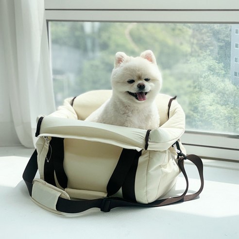 이데컴퍼니 강아지캐리어 고양이 강아지 이동가방, 1개