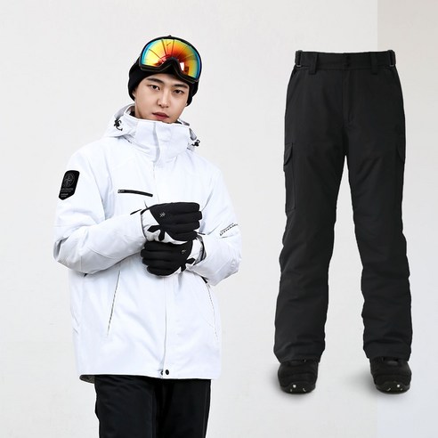 FUZZO 레이튼 티타늄 패딩 스키복 상하세트: 겨울의 추위를 극복하세요