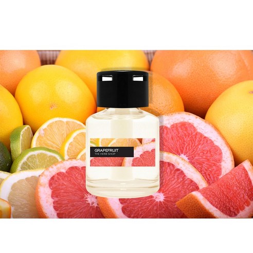 더허브샵 차량용 방향제 디퓨저 70ml, 자몽, 1개