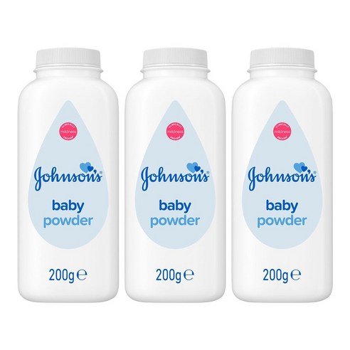 Johnsons Baby 존슨즈 베이비 파우더 200G 3팩, 3개 Best Top5