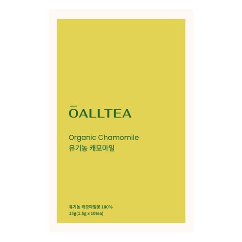 올티 유기농 허브티 캐모마일, 1.5g, 10개입, 1개