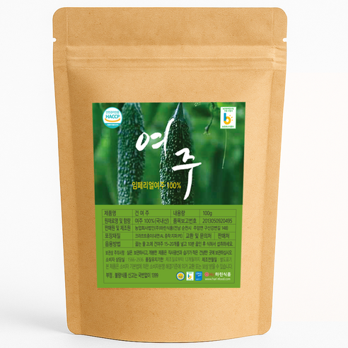 하린식품 HACCP 말린 여주차 100g 옵션가 할인 300g/500g 국내산 100%