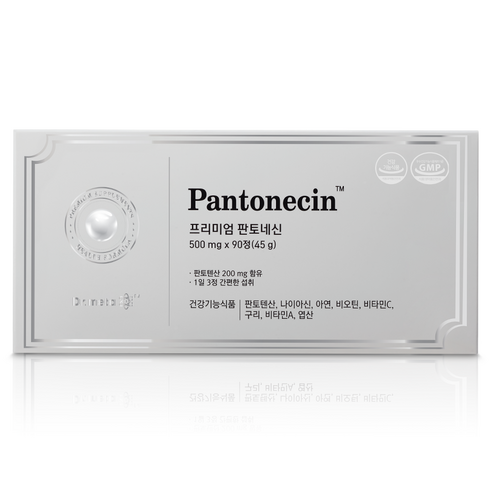 닥터메타 프리미엄 판토네신 / 판토텐산 비타민 병풀 영양제, 2개, 90정