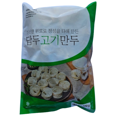 담두 고기 손만두, 2개, 1.2kg
