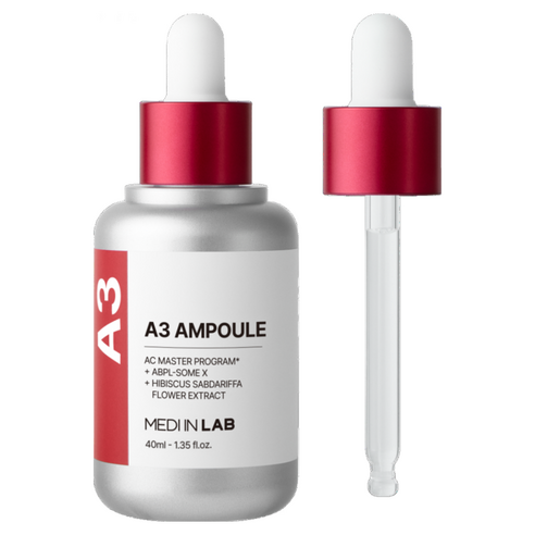 멈추지 않는 여드름, 메디인랩 A3 앰플로 잠재우다 메디인랩a3앰플