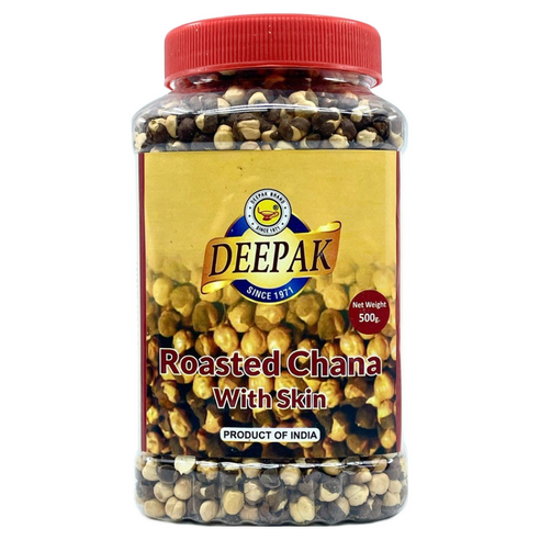 Deepak Roasted Chana with Skin | Indian Snack | High Protein | 병아리콩 간식 인도산