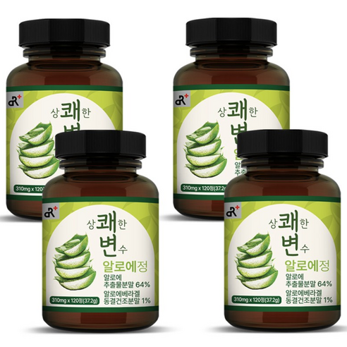 상쾌한 변수 알로에정 120정