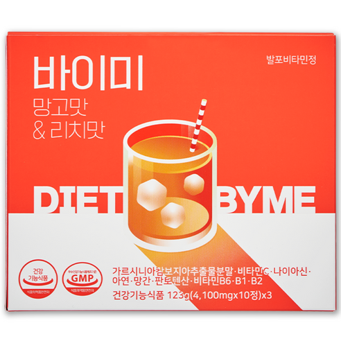 바이미 망고맛&리치맛 (가르시니아 다이어트 발포비타민)