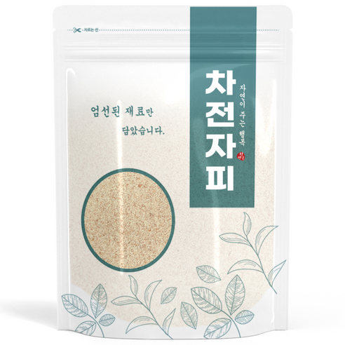 자연초 차전자피 분말 가루 거친입자, 300g, 1개