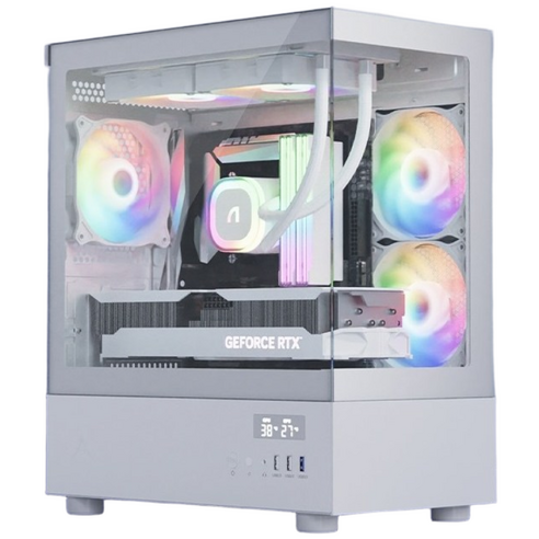 달컴 윈도우탑재 게이밍 조립PC 롤 발로란트 서든어택 오버워치2 배그, i5-12400F, 라데온 RX 7600, 32GB, 1TB, WIN11 Home