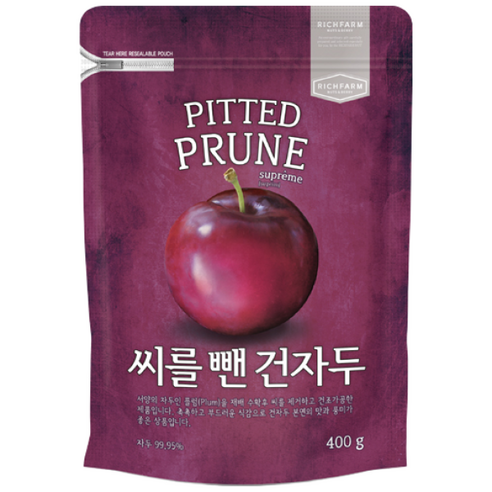 리치팜너트 건자두 400g, 400g, 7개