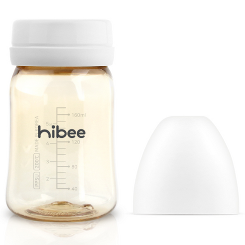 하이비 PPSU 에잇벤트 배앓이방지 젖병 170ml 노꼭지, 170ml, 화이트, 1개