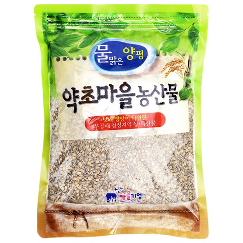 증안리약초마을 토종 햇 흑보리 쫀득한 블랙푸드 검정보리 2025년산, 1개, 600g