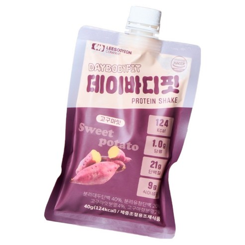 데이바디핏 분리유청 단백질 쉐이크 식사대용 프로틴 파우더 초코맛 곡물맛 고구마맛 2팩 (14개입), 1세트, 곡물맛 7개입 + 고구마맛 7개입