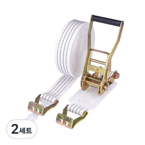신명 자동바 세트 50mm 깔깔이바 라쳇바 화물바 고정바 주걱, 2세트