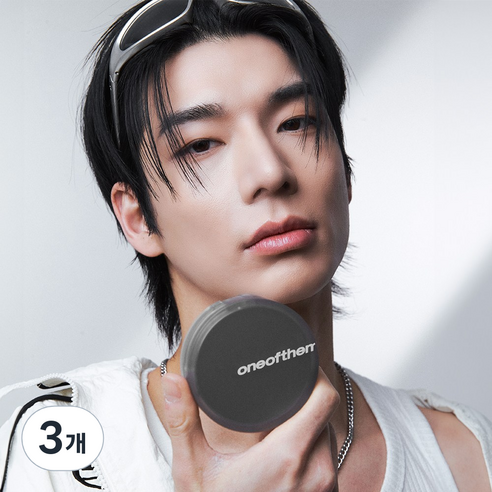 원오브뎀 드 뗑 남자 파운데이션 커버쿠션 SPF50+ PA++++ (002호샌드), 3개, 002호 샌드