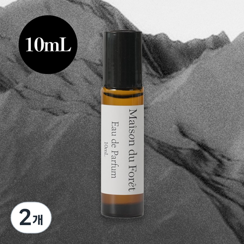 메종듀포레 롬브라단로 향 니치향수 오 드 퍼퓸, 2개, 10ml