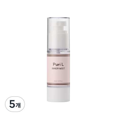 퓨리엘 Y존 여성 청결제 이너 미스트 약국입점, 30ml, 5개