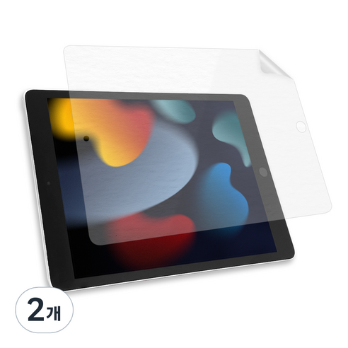 아이패드 호환 옵티컬 저반사 종이질감 필름 태블릿 액정보호 6 5 4 3세대, 2개