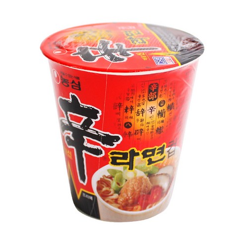 농심 신라면 컵 65g, 6개