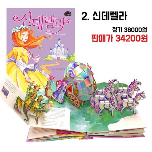 매튜 레인하트 팝업북 (로버트사부다 제자) 신데렐라 (넥서스주니어), 넥서스주니어