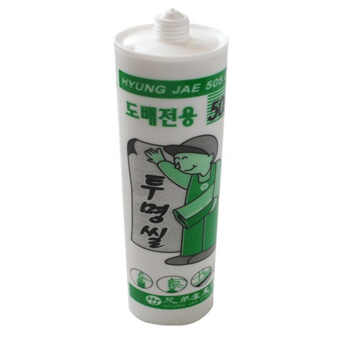 방수실리콘 실리콘건 도배용수성실리콘(투명) 도배용수성실리콘(백색) 방수 공사보수제 인테리어 곰팡이방지 강력접착 벽지실리콘 접착제, 1개, 1개 Best Top5