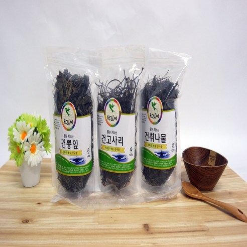 지리산 고사리 산나물, 취나물 100g, 1개