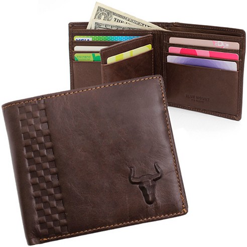 블루마운트 FZ6113 천연소가죽 남성지갑 중지갑 장지갑 반지갑 남자지갑 Best Top5