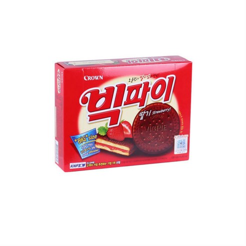 크라운 빅파이 딸기, 216g, 1개