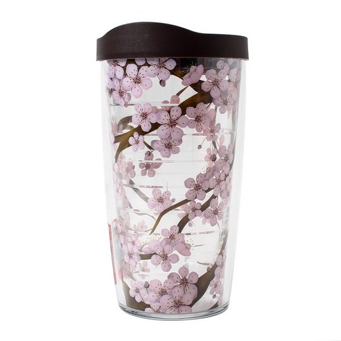 터비스 킵 드링크 핫 & 콜드 텀블러, Cherry Blossom, 473ml