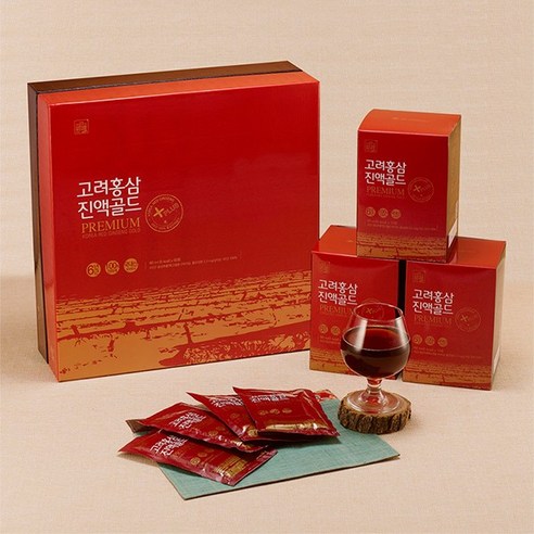 대동고려삼 고려홍삼진액골드 80ml x 60포 6년근 홍삼추출액, 1개, 4800ml