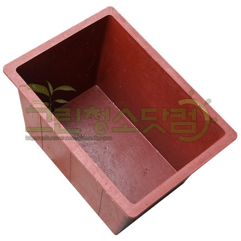 고무사각다라이(소) 36cm-27cm-22cm 고무다라 사각다라 고무대야 사각고무통 사각고무대야 작은고무다라 고무사각바게스 고무사각용기, 1개