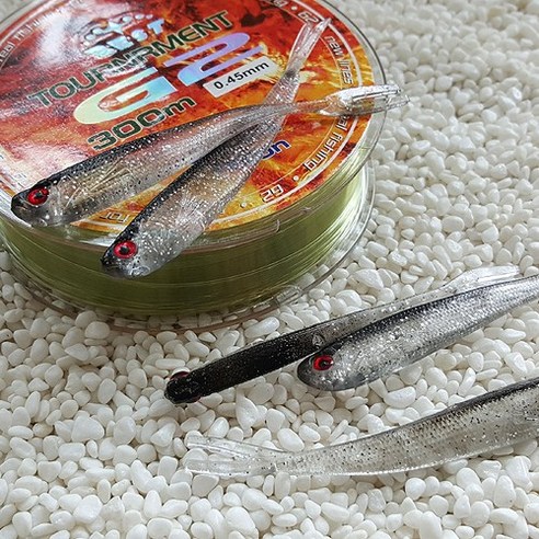 루어플러스 웜41번, 5마리, 3.6g