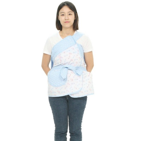 아기포대기 사계절 신생아 면 포대기 빅사이즈, 일자형아사면6부-아기기린