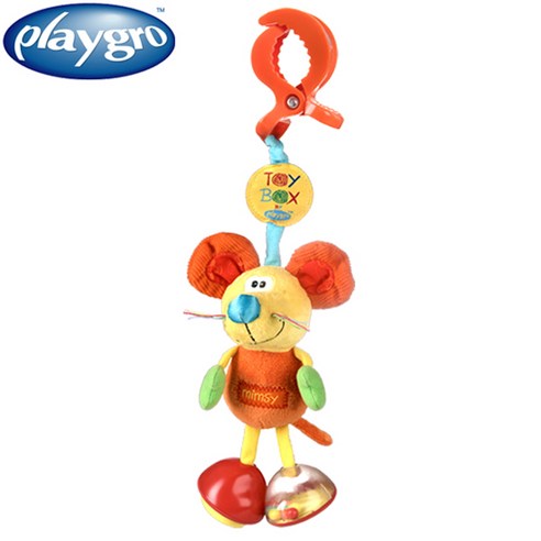 [플레이그로] 새앙쥐 유모차 딸랑이