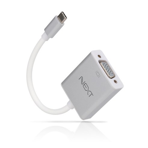 이지넷유비쿼터스 USB3.1 C타입 VGA 컨버터 뉴맥북 크롬북 NEXT-2232TCV, 본상품선택
