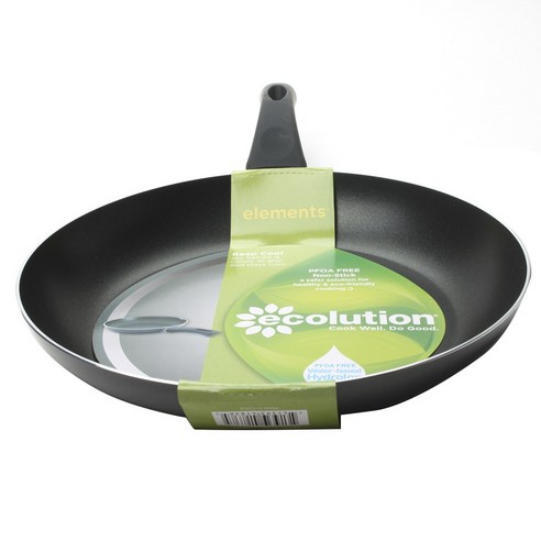에콜루션 엘리먼트 프라이팬 블랙, 28cm, 1개