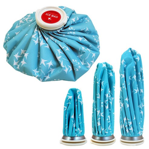 아이스찜질팩 얼음주머니/얼음팩/얼음찜질/냉찜질, 중, 1개