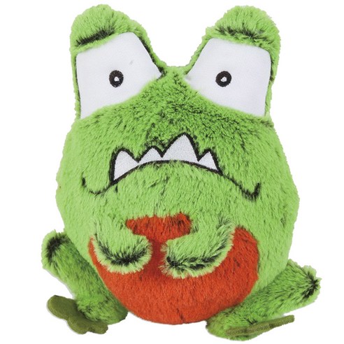 Dogzilla 뮤턴트 애견 봉제장난감, Frog, 1개