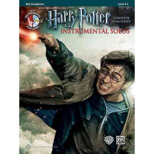 Selections from the Harry Potter Complete Film Series: Instrumental Solos: Alto Saxophone, Alfred Pub Co