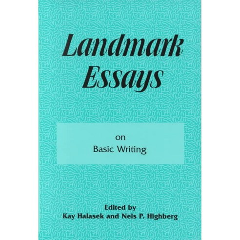 Landmark Essays on Basic Writing: Volume 18 Paperback, Routledge