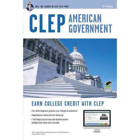 CLEP American Government, Research & Education Assn