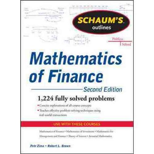 Schaum''s Outline of Mathematics of Finance, McGraw-Hill