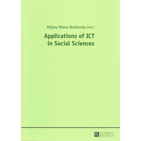 Applications of ICT in Social Sciences, Peter Lang Pub Inc